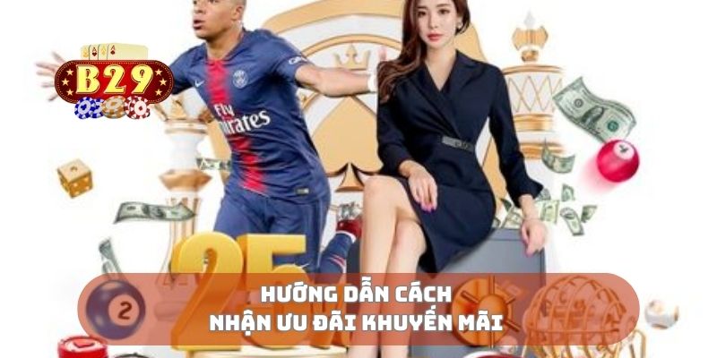 Hướng dẫn cách nhận ưu đãi khuyến mãi 