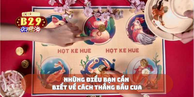 Những điều bạn cần biết về cách thắng bầu cua